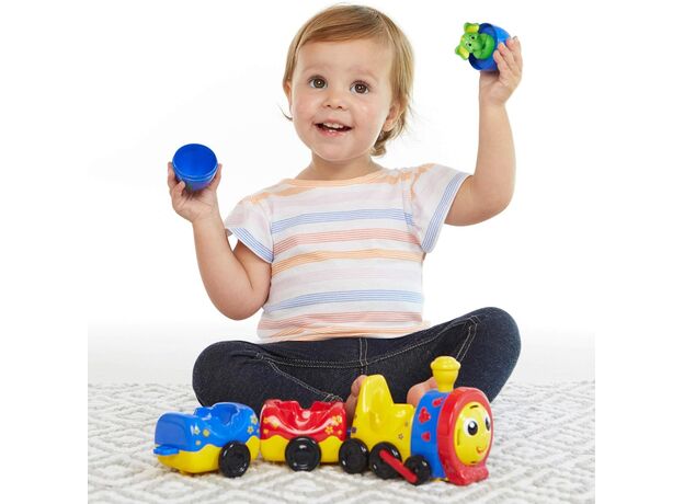 قطار CHU CHU به همراه 1 تخم‌ مرغ‌ Peek & Play, image 