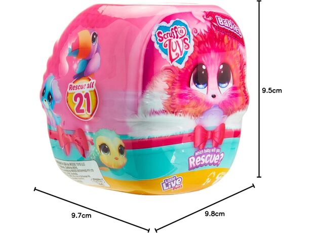 عروسک پشمالوی سورپرایزی Scruff-a-Luvs سری Rescue, image 7