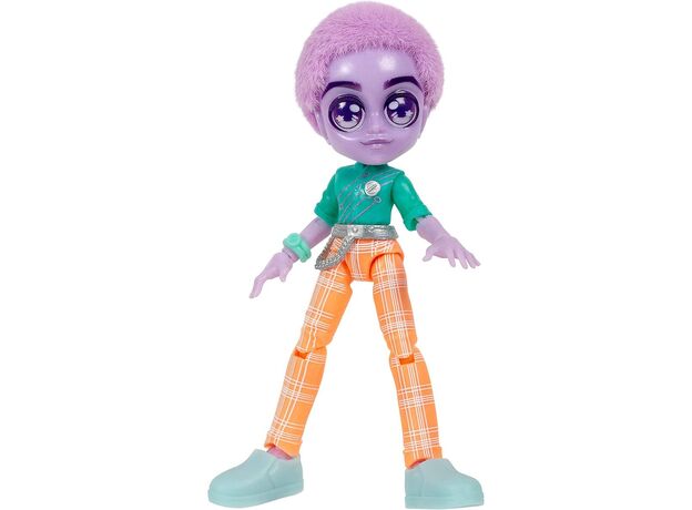 پک 2 تایی عروسک های فشن سورپرایزی Capsule Chix مدل Shimmer Surge با موهای بنفش, image 7