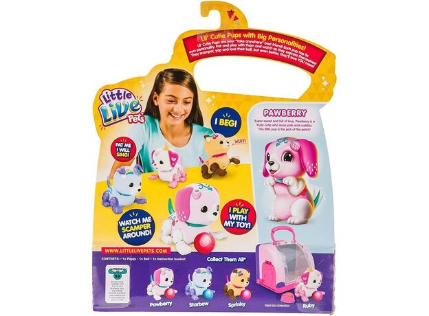 Pawberry هاپو کوچولوی رباتیک Little Live Pets, image 3