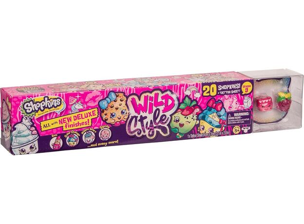 مگا پک 20 تایی فیگور های Shopkins سری Wild Style, image 2