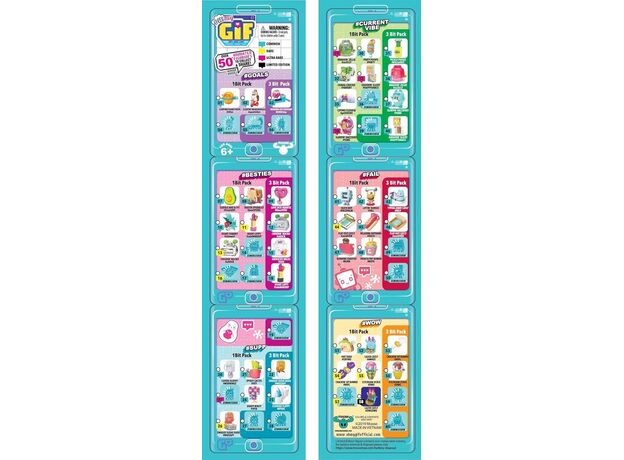 پک 3 تایی عروسک های Oh My Gif مدل شیشه خیارشور, image 10