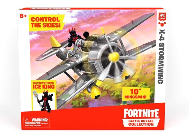 ست فورتنایت بتل رویال X-4 Strormwing 25 سانتی همراه با مینی فیگور, image 