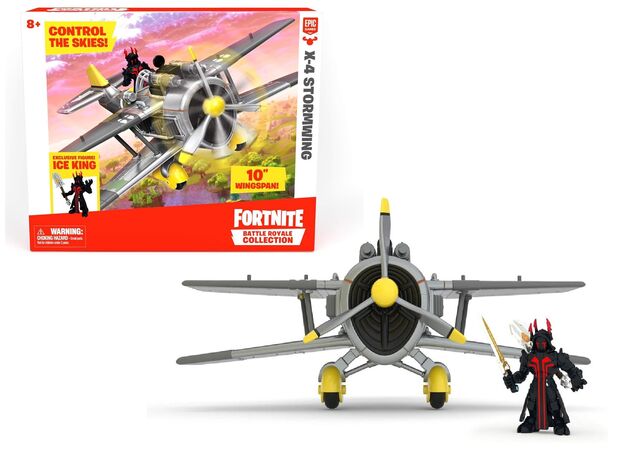 ست فورتنایت بتل رویال X-4 Strormwing 25 سانتی همراه با مینی فیگور, image 