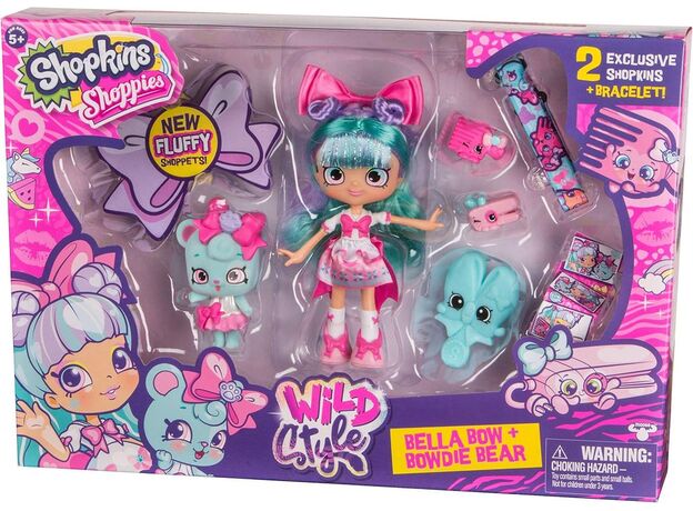ست بازی بلا بو و بودی خرسه Shopkins سری Wild Style, image 3