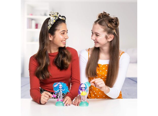 پک 2 تایی عروسک های فشن سورپرایزی Capsule Chix مدل Shimmer Surge با موهای آبی, تنوع: 59209-Blue, image 4