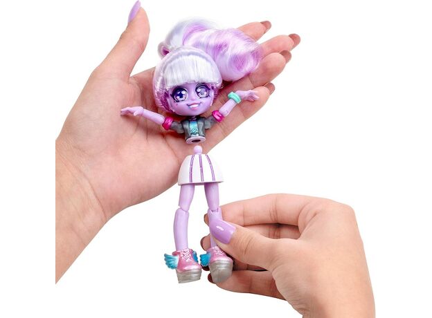 پک 2 تایی عروسک های فشن سورپرایزی Capsule Chix مدل Shimmer Surge با موهای صورتی, image 9