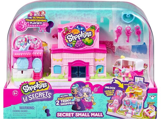 مینی مال چند طبقه Shopkins سری Lil Secrets, image 