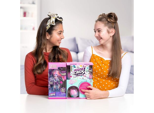 پک 2 تایی عروسک های فشن سورپرایزی Capsule Chix مدل Shimmer Surge با موهای صورتی, image 2
