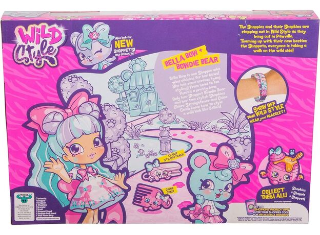 ست بازی بلا بو و بودی خرسه Shopkins سری Wild Style, image 4