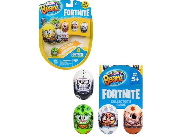 پک 4 تایی Mighty Beanz مدل Fortnite, image 