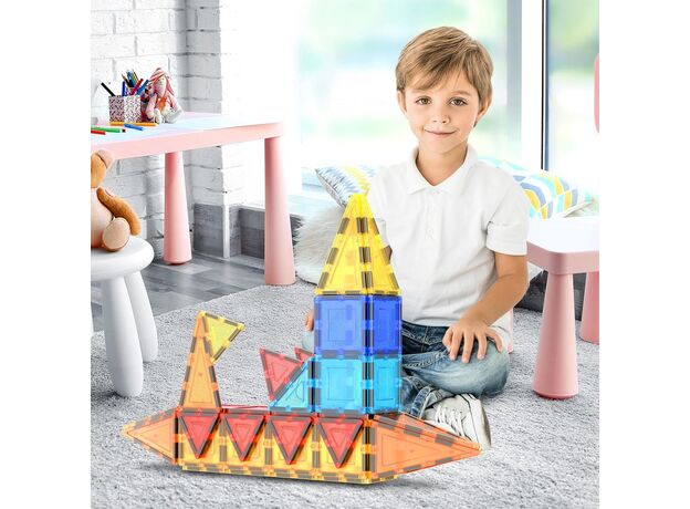 ست 60 عددی بلاک های سه بعدی مغناطیسی پیکاسو, image 6