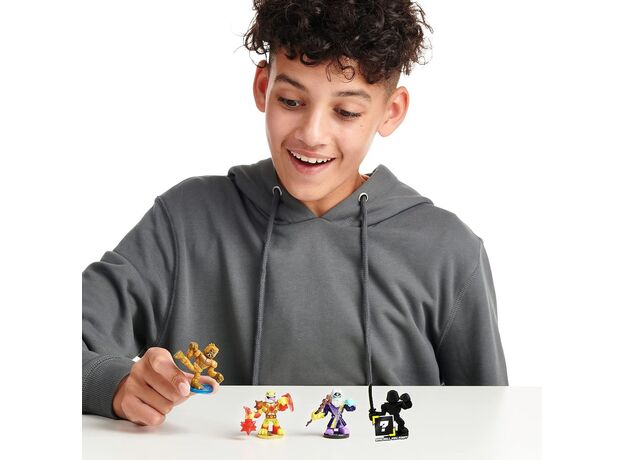 آکدو جنگجو پک 3 تایی فیگور های Akedo به همراه 1 فیگور سورپرایزی مدل سوسمار, تنوع: 14225-Thunderwind, image 2