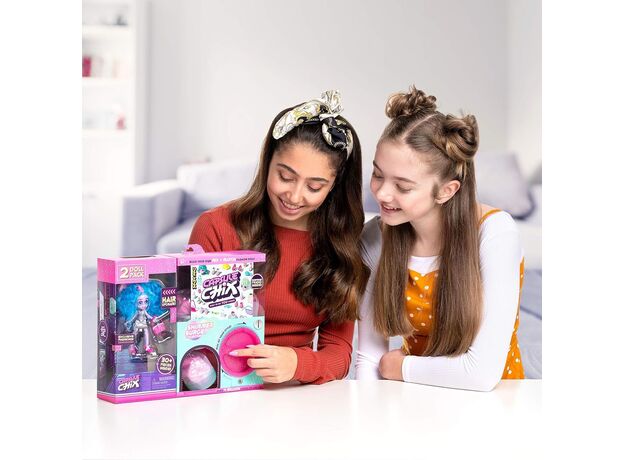 پک 2 تایی عروسک های فشن سورپرایزی Capsule Chix مدل Shimmer Surge با موهای آبی, تنوع: 59209-Blue, image 2