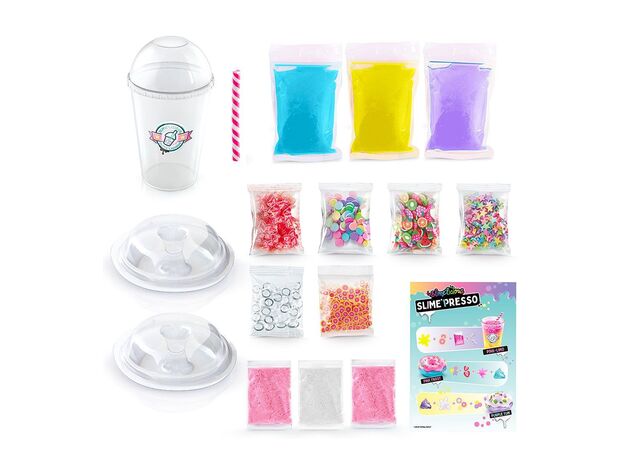 ست نوشیدنی های اسلایمی کافی شاپ So Slime, image 3