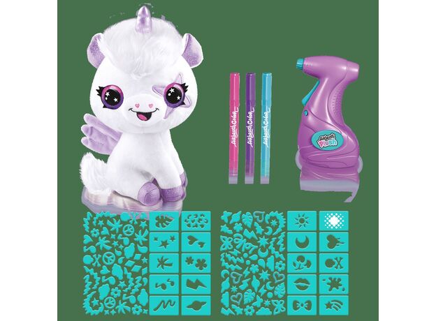 یونیکورن جادویی پولیشی Airbrush Plush, image 5