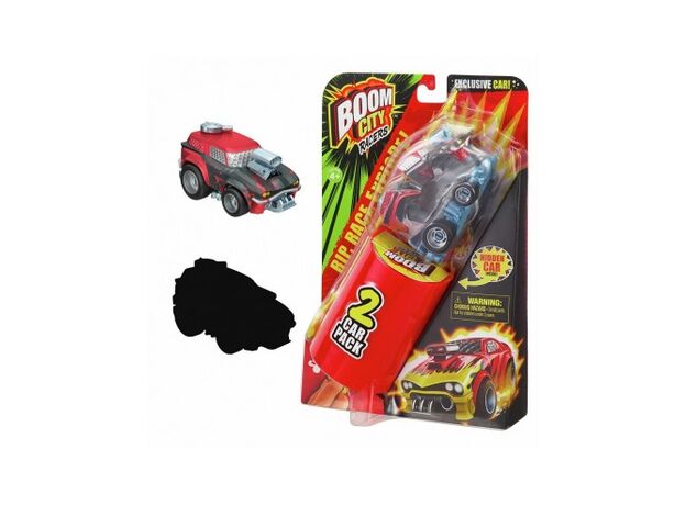پک 2 تایی ماشین موشکی بوم سیتی Boom City Racer مدل قرمز, image 