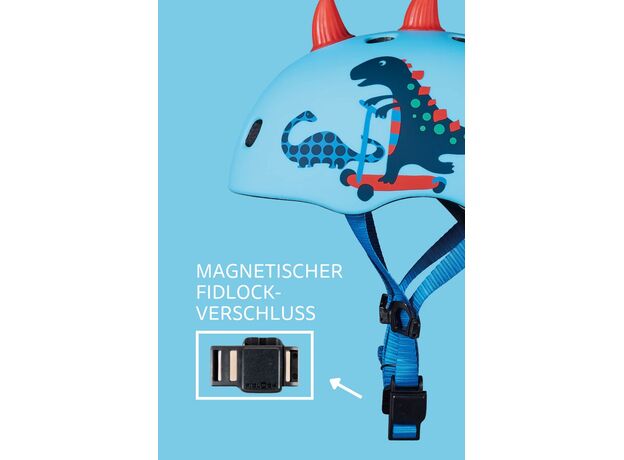 کلاه ایمنی طرح دایناسور مایکرو Micro سایز S, سایز: Small, image 11