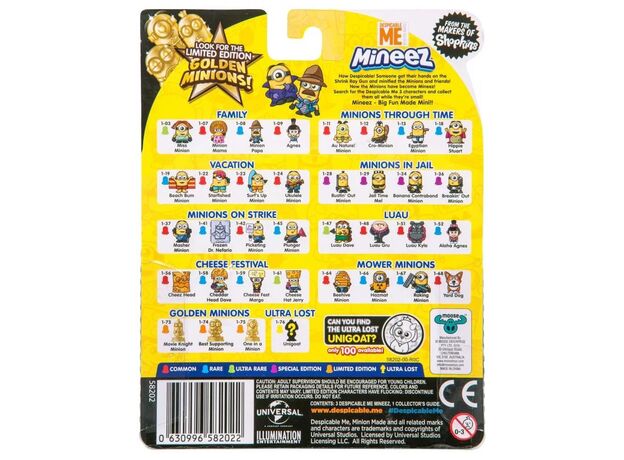 پک شانسی 3 تایی مینی فیگور مینیون ها Despicable Me, image 7