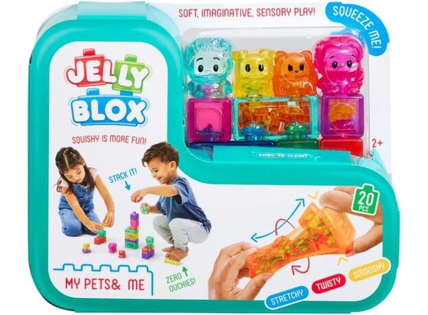 پک 20 تایی بلاک های ساختنی ژله ای Jelly Blox, image 19