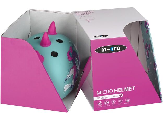 کلاه ایمنی طرح اژدها مایکرو Micro سایز S, سایز: Small, image 10