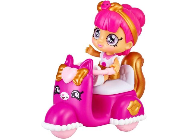 ست عروسکی Lippy Lulu کوچولو همراه اسکوتر صورتی Kindi Kids, تنوع: 50236-Lippy, image 4