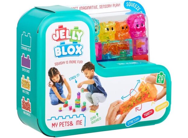 پک 20 تایی بلاک های ساختنی ژله ای Jelly Blox, image 20