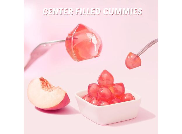 پاستیل 54 گرمی میوه ای هلو 4 بعدی Amos, تنوع: 73228-Peach, image 2