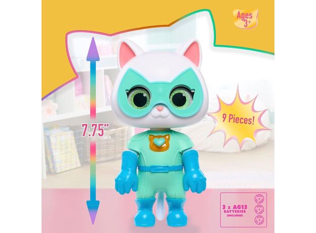 عروسک 20 سانتی تبدیل شونده بیتسی SuperKitties, image 7