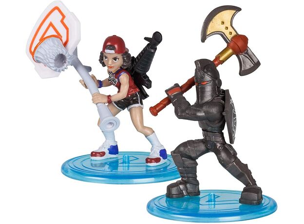 ست 2 تایی فیگورهای فورتنایت بتل رویال مدل Black Knight و Triple Threat, image 2