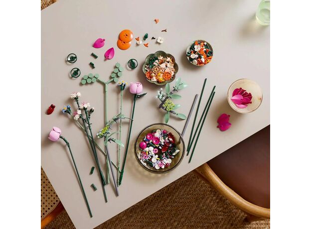 لگو بوتانیکالز مدل دسته گل صورتی زیبا (10342), image 8