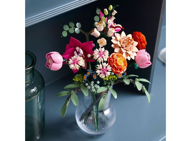 لگو بوتانیکالز مدل دسته گل صورتی زیبا (10342), image 7