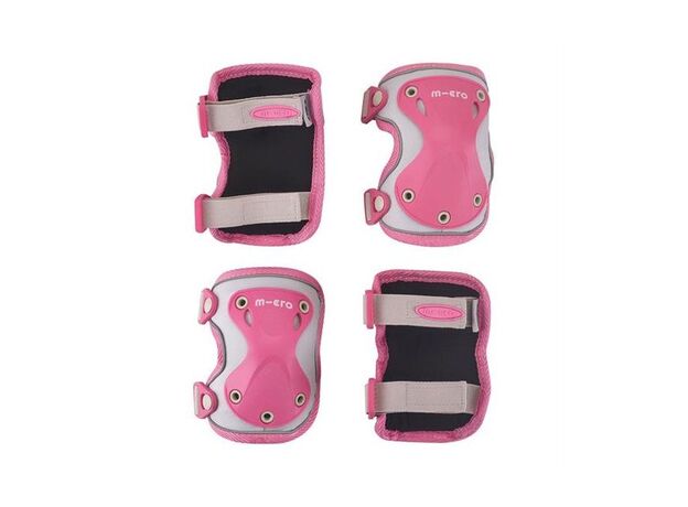 آرنج و زانو بند مایکرو Micro صورتی Reflective سایز S, سایز: Small, image 3