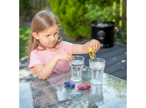 پک 3 تایی ماشین های تغییر رنگ دهنده Teamsterz مدل آبی نارنجی صورتی, تنوع: 1417295-Orange, image 4