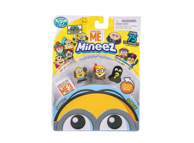 پک شانسی 3 تایی مینی فیگور مینیون ها Despicable Me, image 4