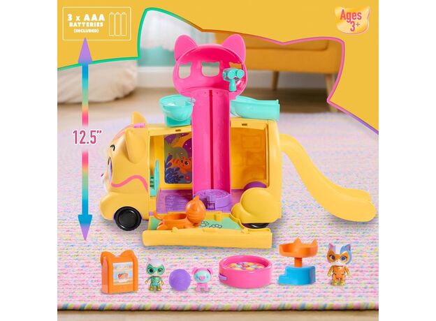 ست ماشین گربه ای SuperKitties به همراه فیگور و اکسسوری, image 4