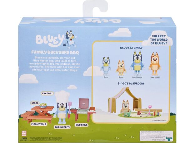 ست مهمانی باربیکیو همراه با فیگور بندیت, image 12