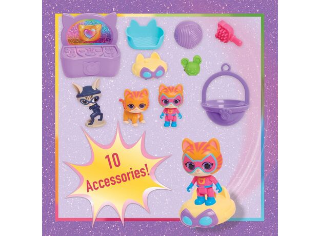ست بازی SuperKitties به همراه فیگور و اکسسوری, image 9