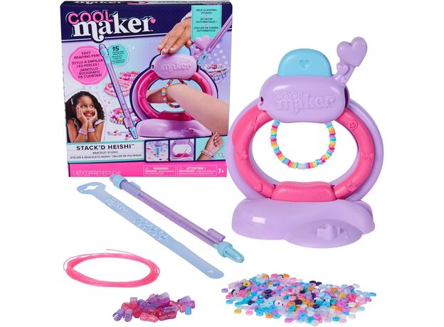 پک ساخت دستبند Cool Maker مدل Stack'd Heishi, image 