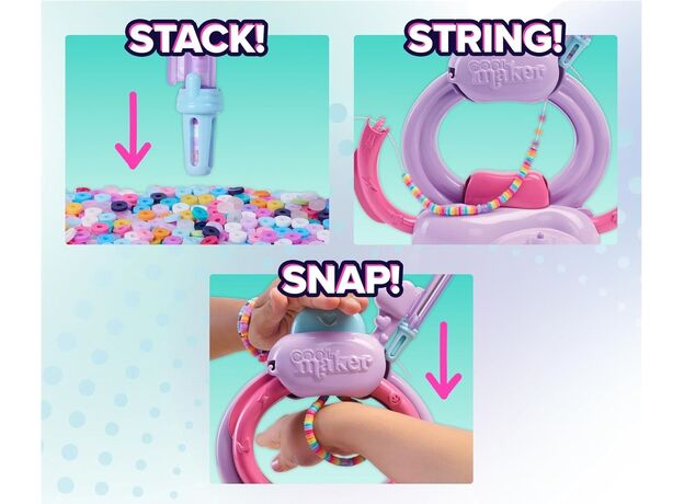 پک ساخت دستبند Cool Maker مدل Stack'd Heishi, image 10