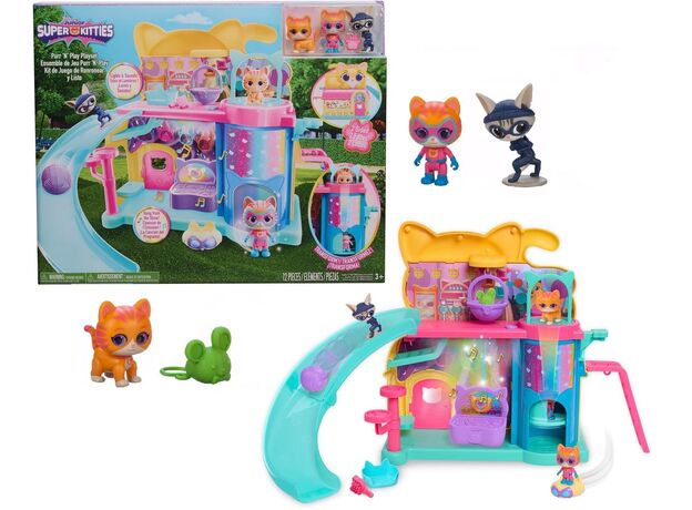 ست بازی SuperKitties به همراه فیگور و اکسسوری, image 