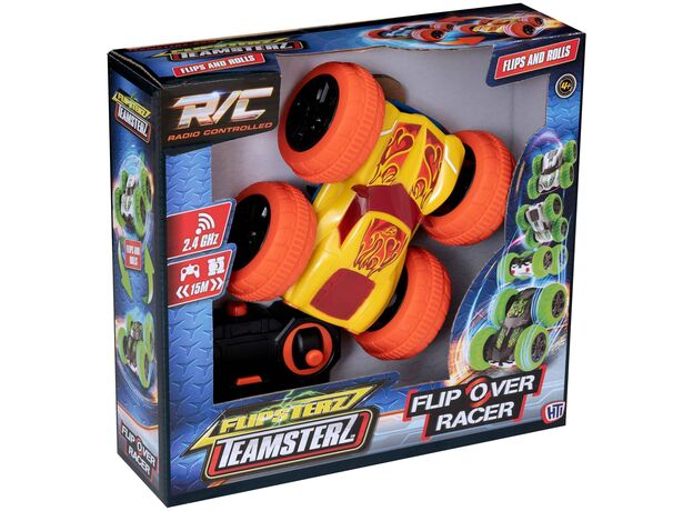 ماشین کنترلی Flipsterz مدل Flip Over Racer زرد, تنوع: 1417362-Yellow, image 