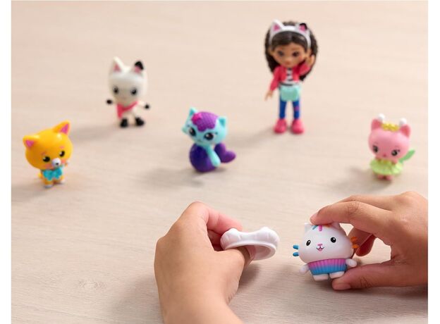 پک 6 تایی فیگورهای گبی و گربه های ماجراجو به همراه اکسسوری Gabby’s Dollhouse, image 5