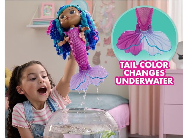 عروسک 35 سانتی موزیکال پری دریایی درخشان گبی Gabby’s Dollhouse, image 5