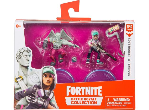 ست 2 تایی فیگورهای فورتنایت بتل رویال مدل Teknique و Love Ranger, image 9