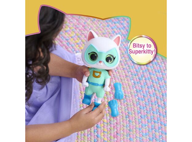 عروسک 20 سانتی تبدیل شونده بیتسی SuperKitties, image 8