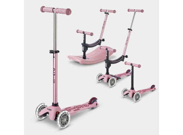 اسکوتر شش حالته Rock & Go مینی دلوکس مایکرو Micro صورتی ملایم, تنوع: MMD386-Dusty Rose, image 8