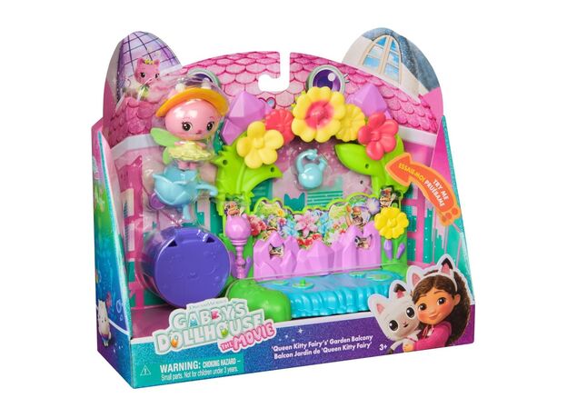 ست بازی بالکن خانه عروسکی گبی Gabby’s Dollhouse همراه با پری ملکه کیتی, image 10