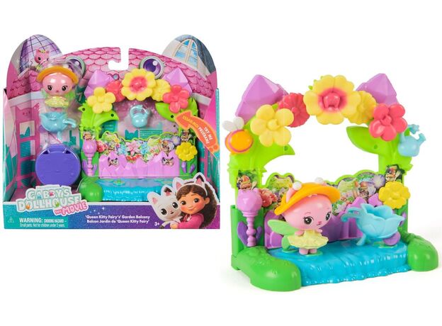 ست بازی بالکن خانه عروسکی گبی Gabby’s Dollhouse همراه با پری ملکه کیتی, image 