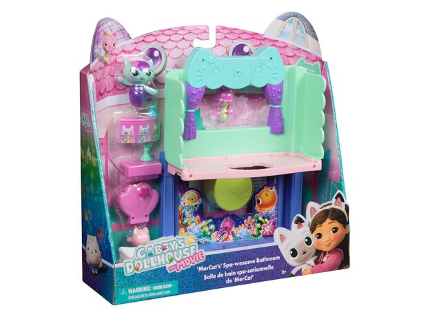 ست اتاق اسپا خانه عروسکی گبی Gabby’s Dollhouse همراه با مرکت, image 10